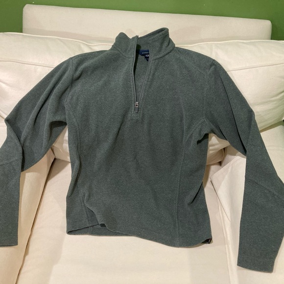 Lot of TWO Land’s End men’s small quarter zip pullover fleece. Nice condition. - Picture 5 of 8